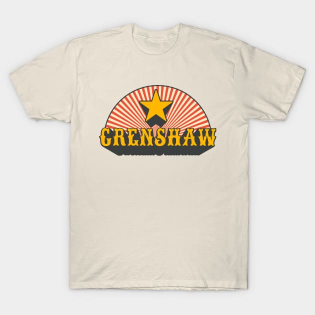 Los Angeles Crenshaw - Crenshaw LA - L.A. Crenshaw Logo - la crenshaw style T-Shirt by Boogosh